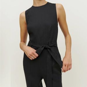 Reformation Petites Naomi Linen Jumpsuit
